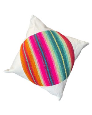 Funda de cojín de lona
