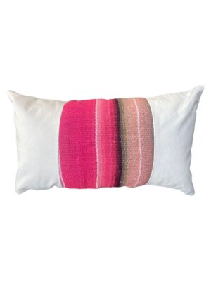 Funda de cojín de lona rectangular