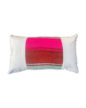 Funda de cojín de lona rectangular